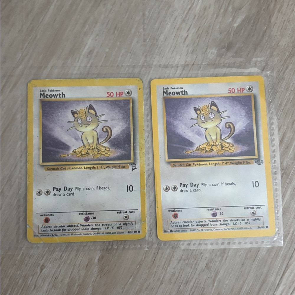 Meowth Pokémon Card 2pck + EX ultra RARE CARD